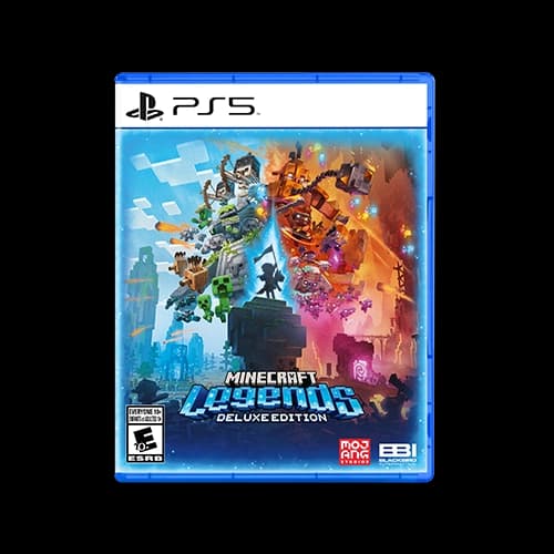 بازی Minecraft Legends نسخه دلوکس برای PS5 کارکرده