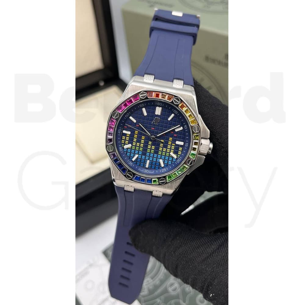 ساعت مچی مردانه اودمار پیگه مدل Audemars Piguet Royal Oak Offshore Selfwinding Music Edition 6255T — تصویر ۳