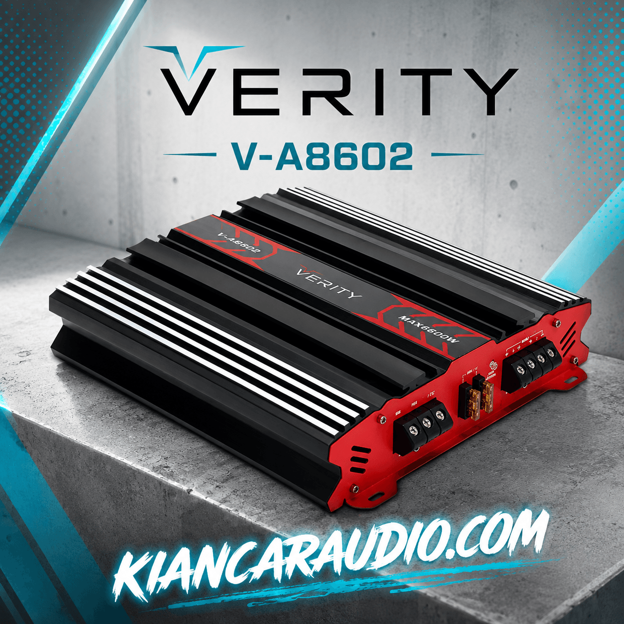 آمپلی فایر وریتی Verity v-a8602 — تصویر ۲