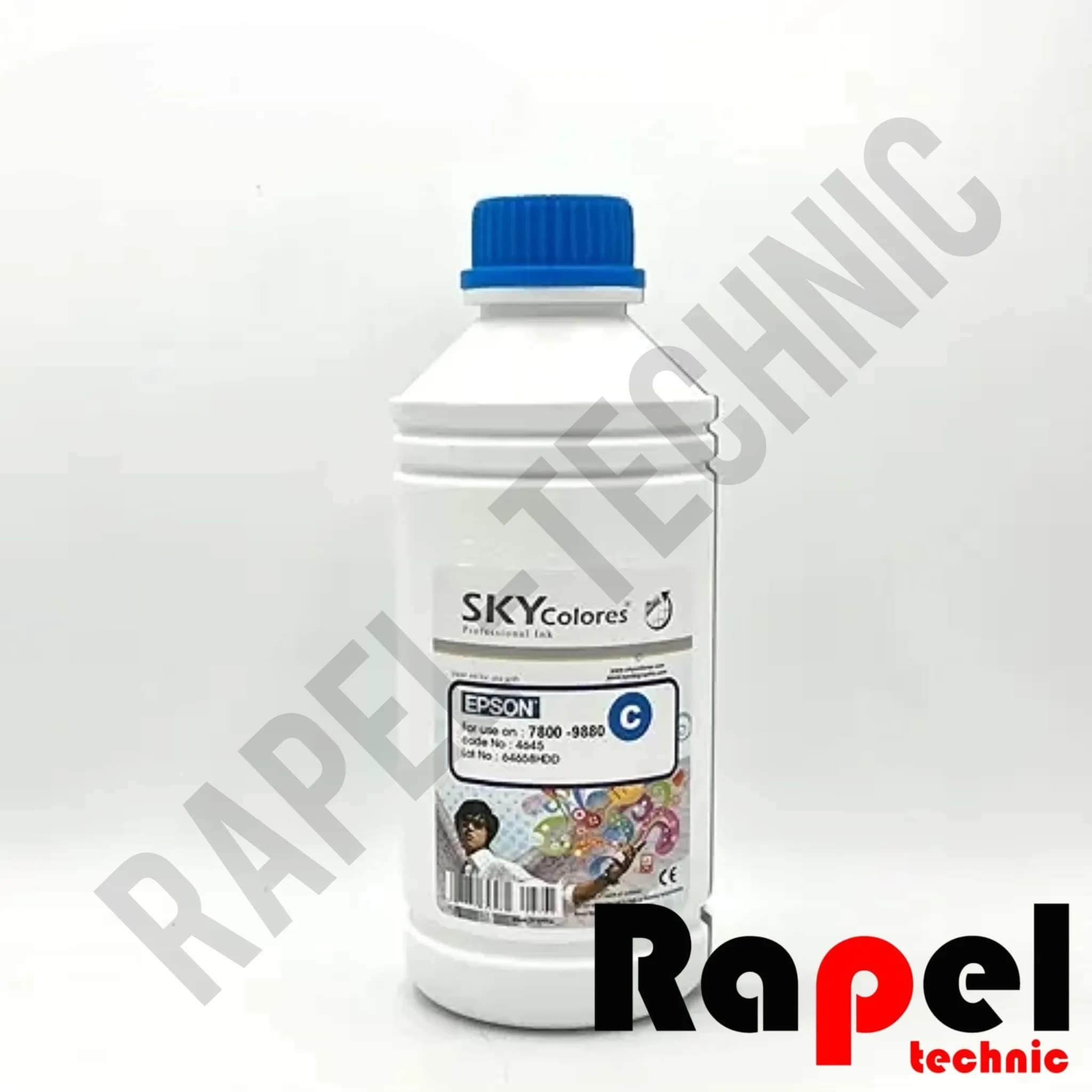 جوهر پلاتر اپسون 9800 آبی (یک لیتری) اسکای | مناسب پلاترهای EPSON 7800-9880 — تصویر ۲