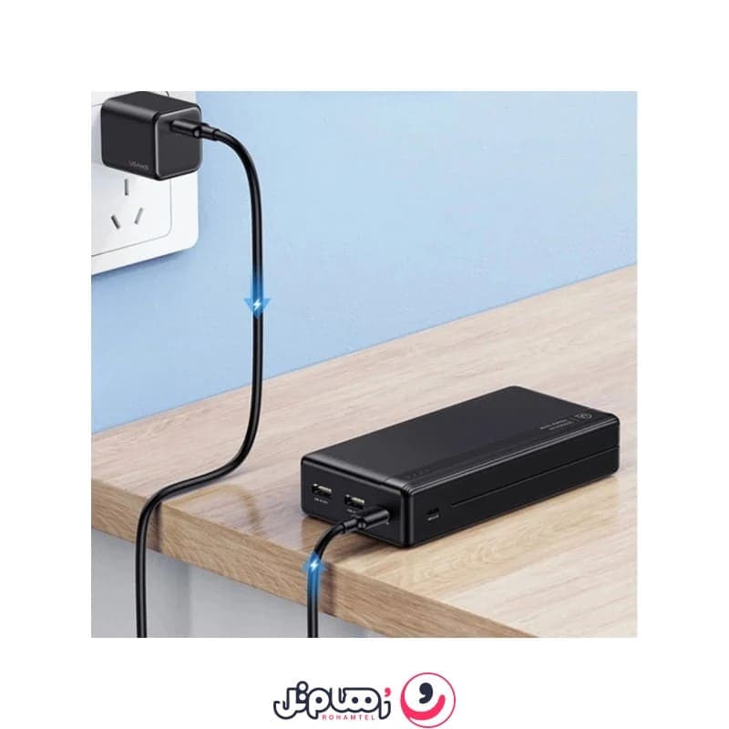 پاوربانک یوسمز مدل USAMS CD205 ظرفیت 10,000 میلی آمپر و توان 10 وات — تصویر ۱۱