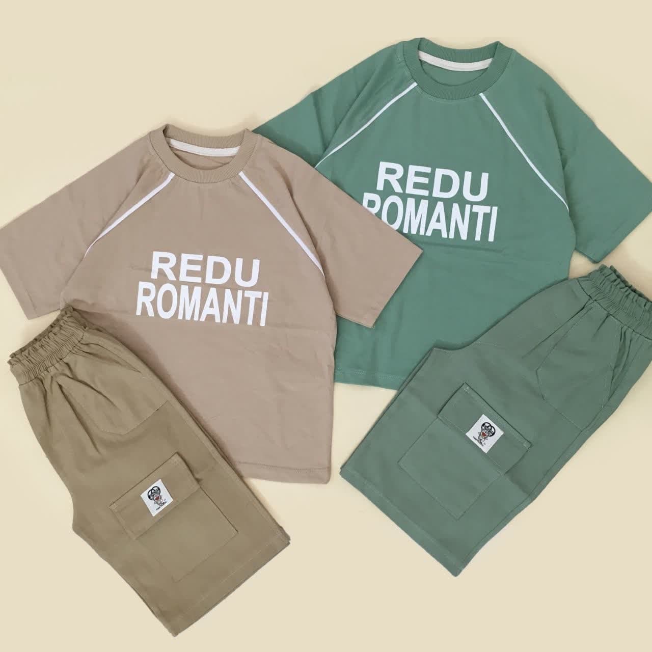 ست تیشرت شلوارک پسرانه REDU ROMANTI در 4 سایز — تصویر ۴