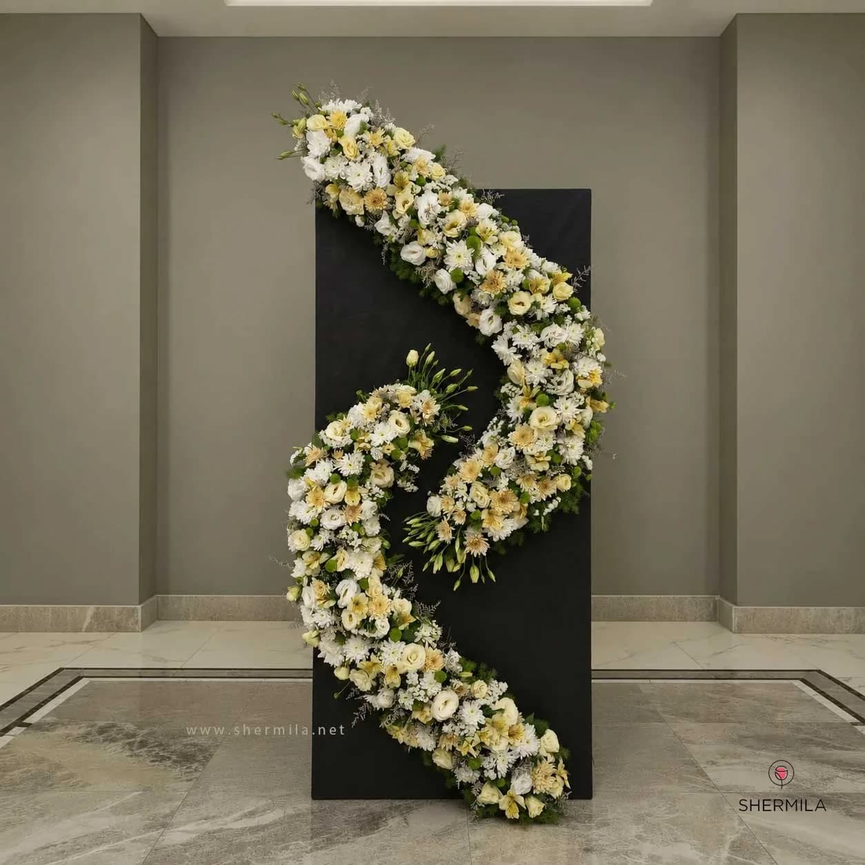 تاج گل ترحیم راوین