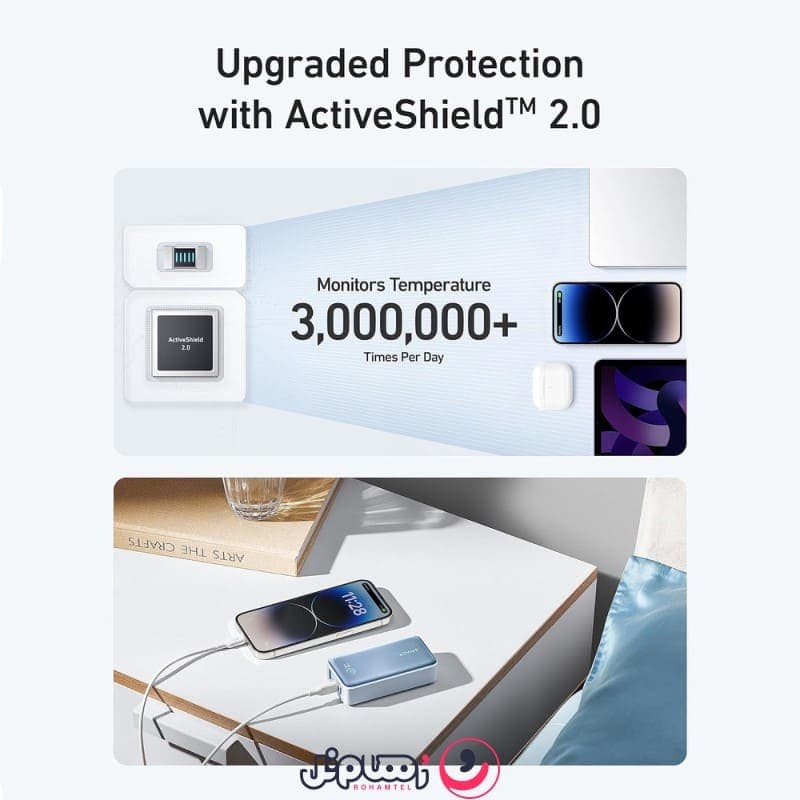 پاوربانک انکر مدل Anker 533 Power Bank A1256 ظرفیت 10000mAh — تصویر ۸