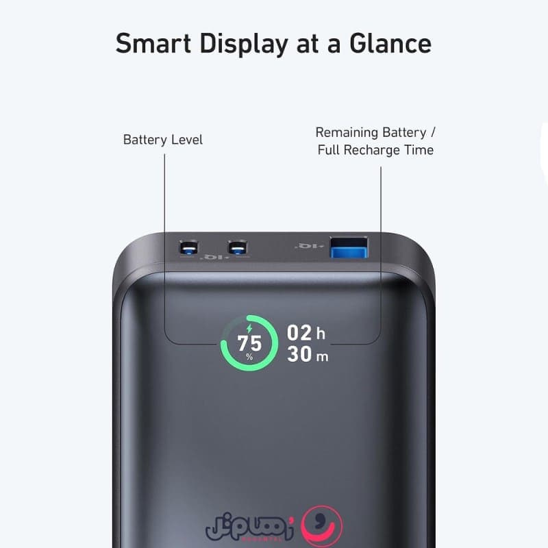 پاوربانک انکر مدل Anker 533 Power Bank A1256 ظرفیت 10000mAh — تصویر ۴