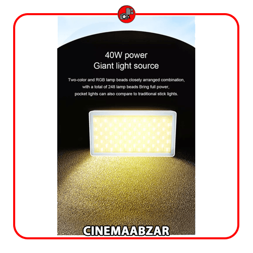 پنل نور ثابت آراروکس Ararox SL-PB40R High Power Pocket Light (اقساطی) — تصویر ۴