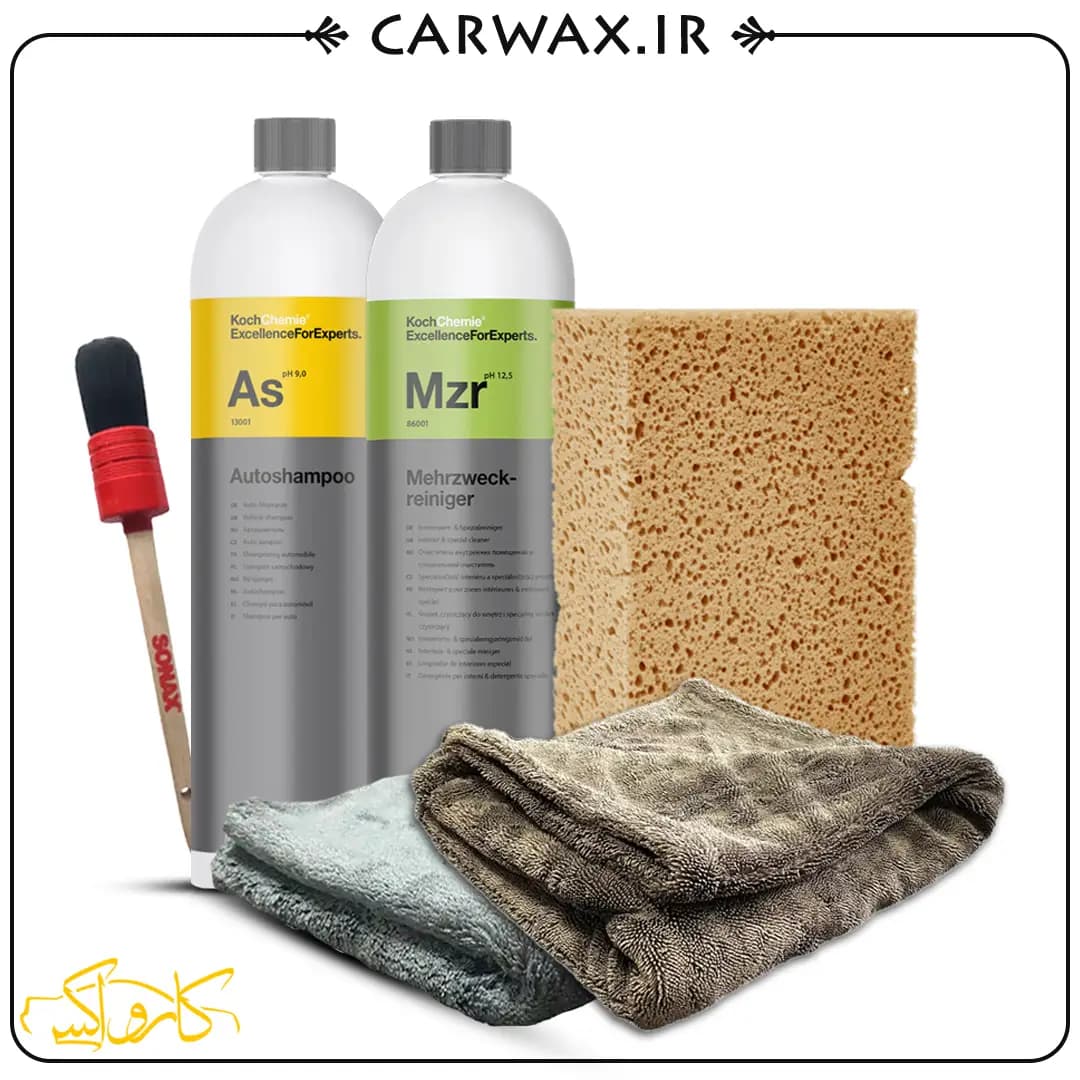 پک هدیه صفرشویی Full Car Cleaning Pack — تصویر ۴