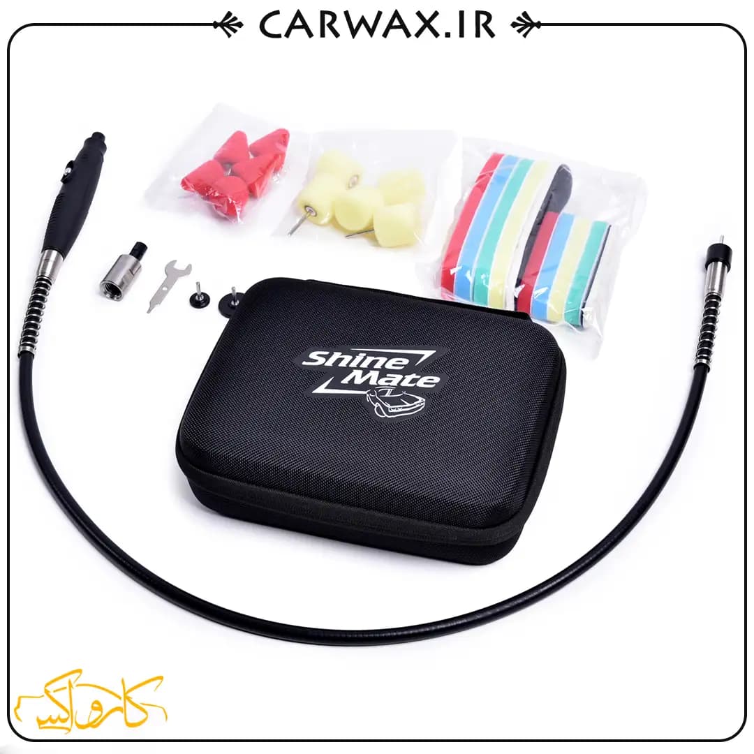 پک دستگاه پولیش انگشتی شاین میت ShineMate Mini Polisher Kit MPK-3