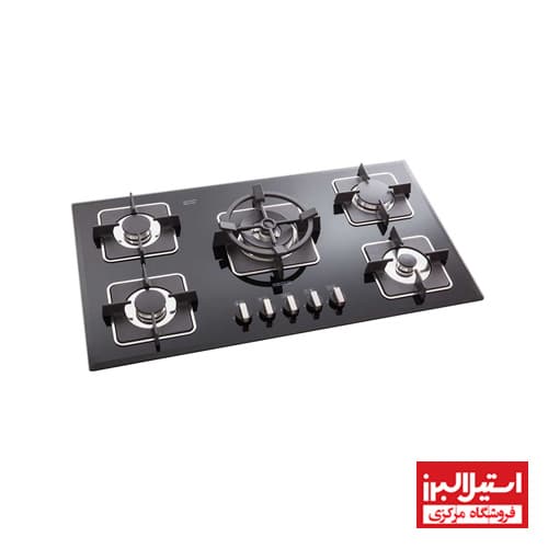 گاز G-5910 شیشه ای استیل البرز — تصویر ۵