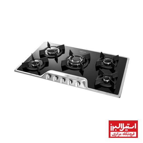 گاز G-5901S استیل و شیشه استیل البرز — تصویر ۲
