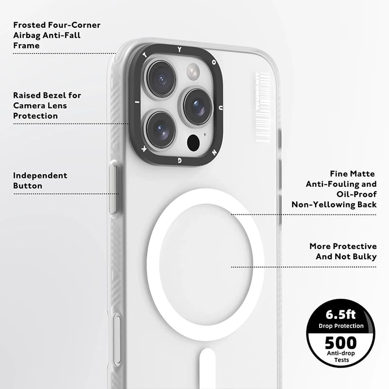 کاور یانگ کیت مدل Hidden Sands مناسب برای گوشی آیفون iphone 16 pro — تصویر ۷