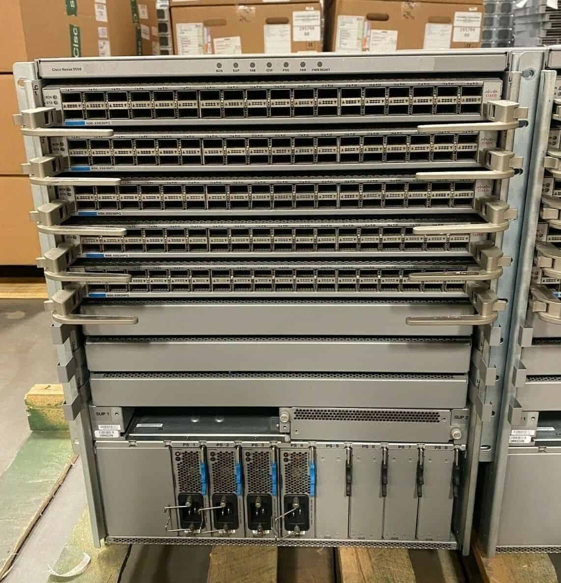 سوئیچ Cisco Nexus C9508 — تصویر ۲