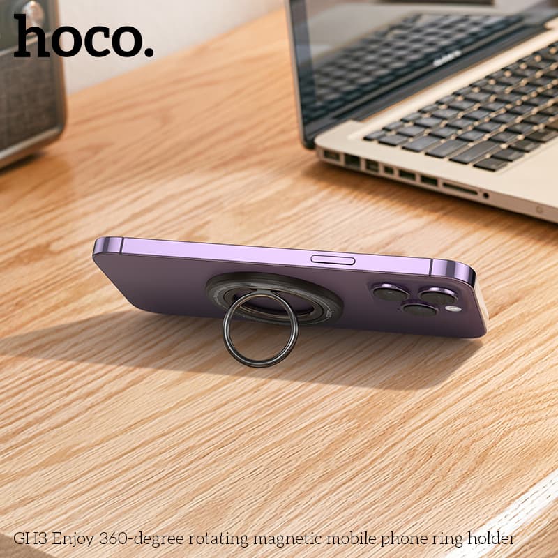 پاپ سوکت و هولدر فلزی مگ سیف برند hoco مدل GH3 — تصویر ۹