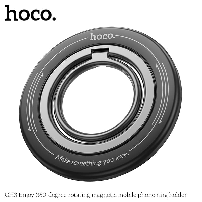 پاپ سوکت و هولدر فلزی مگ سیف برند hoco مدل GH3 — تصویر ۸