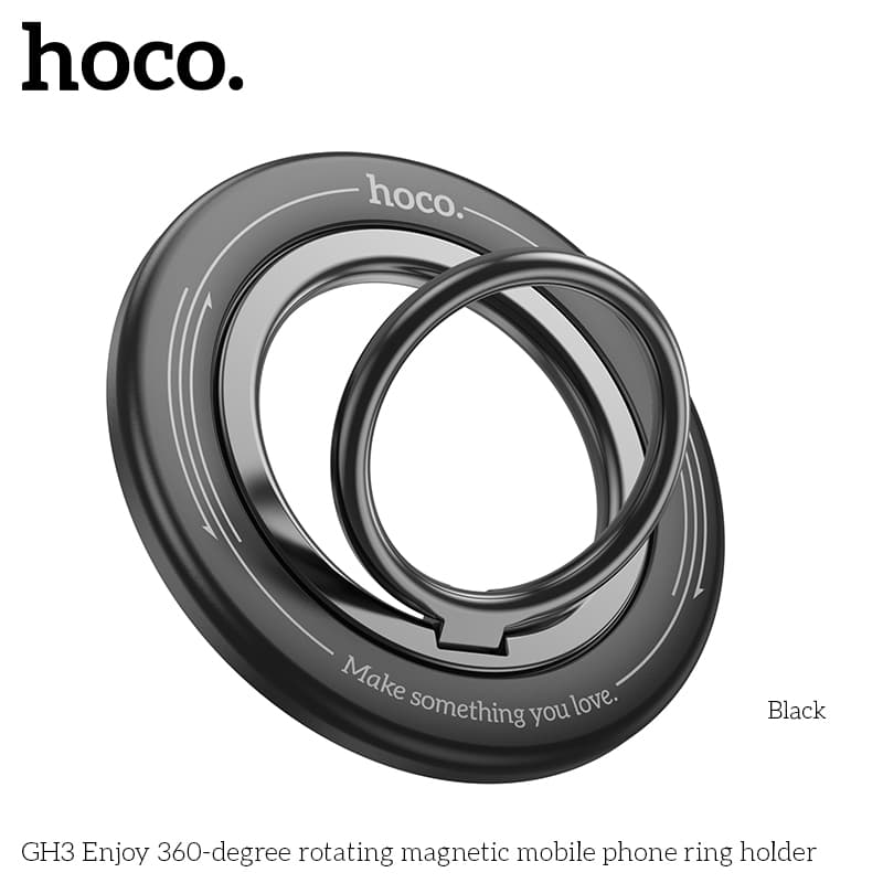 پاپ سوکت و هولدر فلزی مگ سیف برند hoco مدل GH3 — تصویر ۷