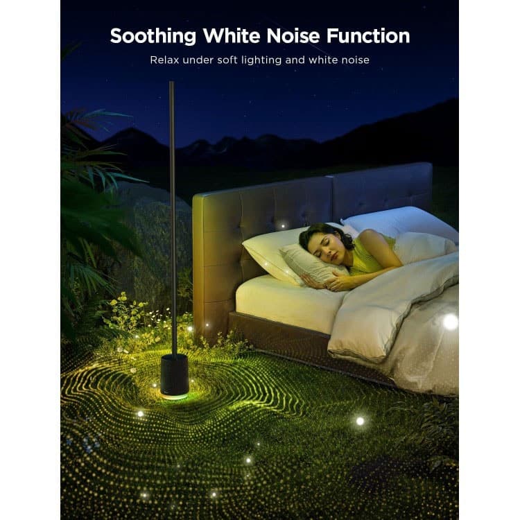 لامپ هوشمند GoVee RGBICWW Floor Lamp Pro – مشکی — تصویر ۳