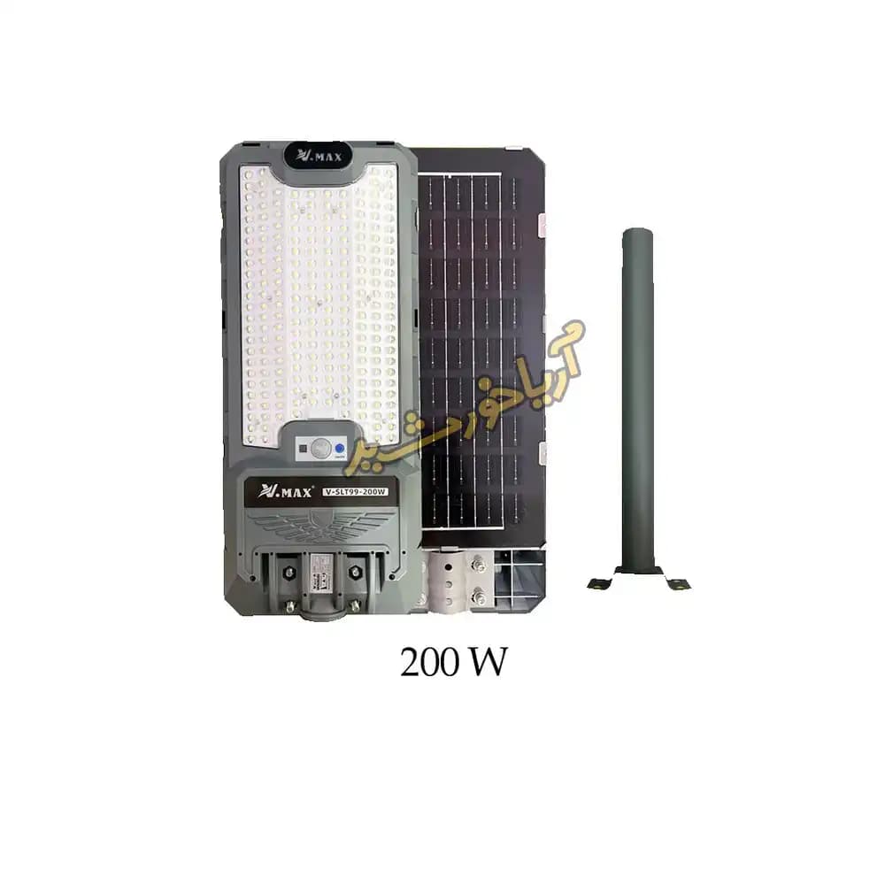 چراغ خیابانی خورشیدی 200 وات ویمکس مدل IR-V82200