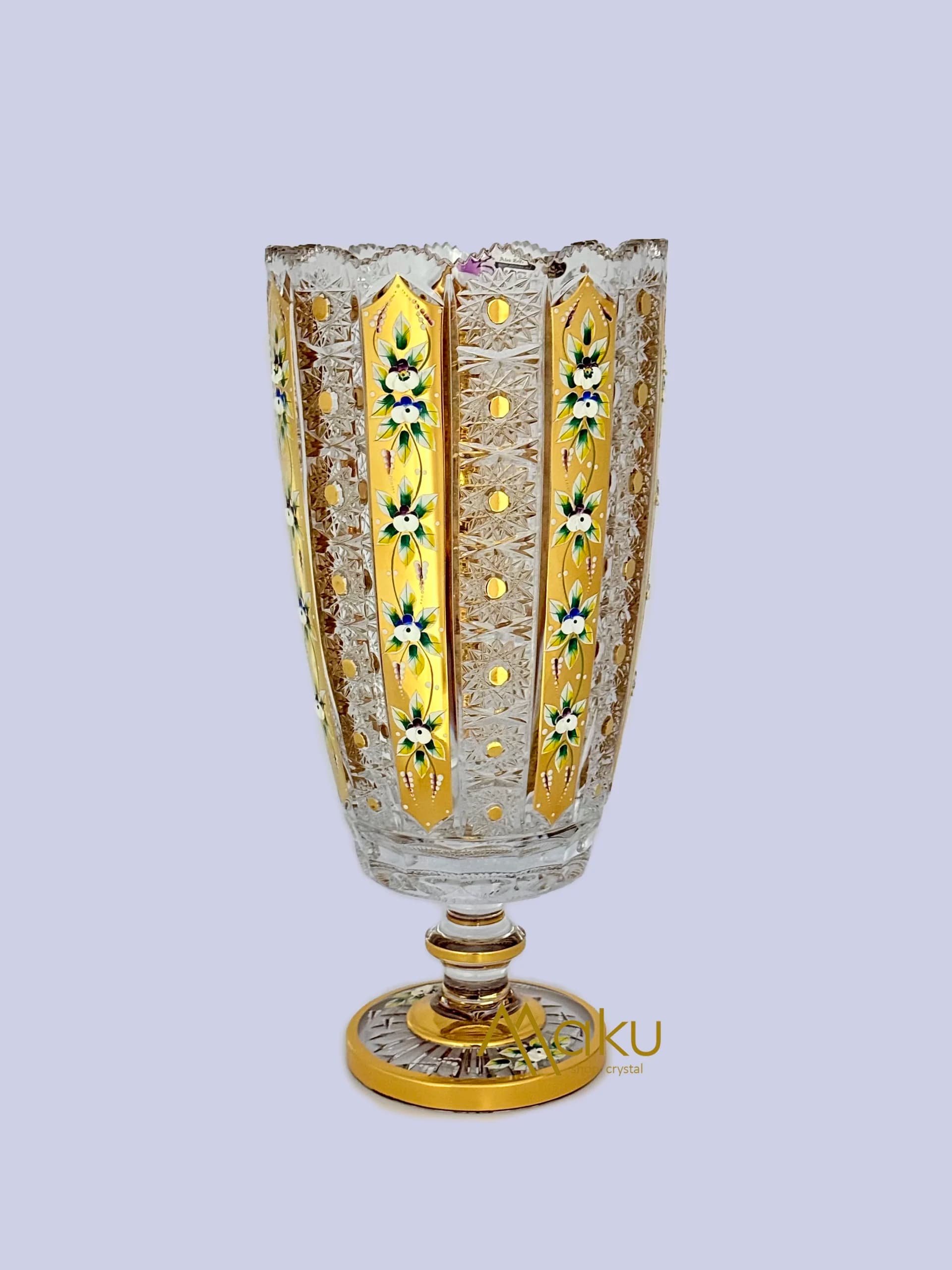 گلدان پیتل پایه دار 455 براق آلیش — تصویر ۲