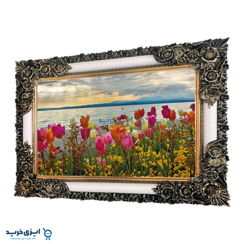 تابلو فرش خانه و منظره کد 0093 — تصویر ۲
