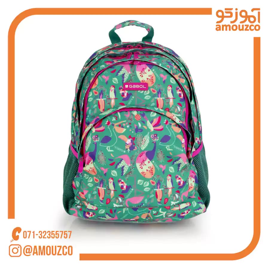 کوله پشتی Vida سایز 32×44×18 گابل (2026) — تصویر ۷