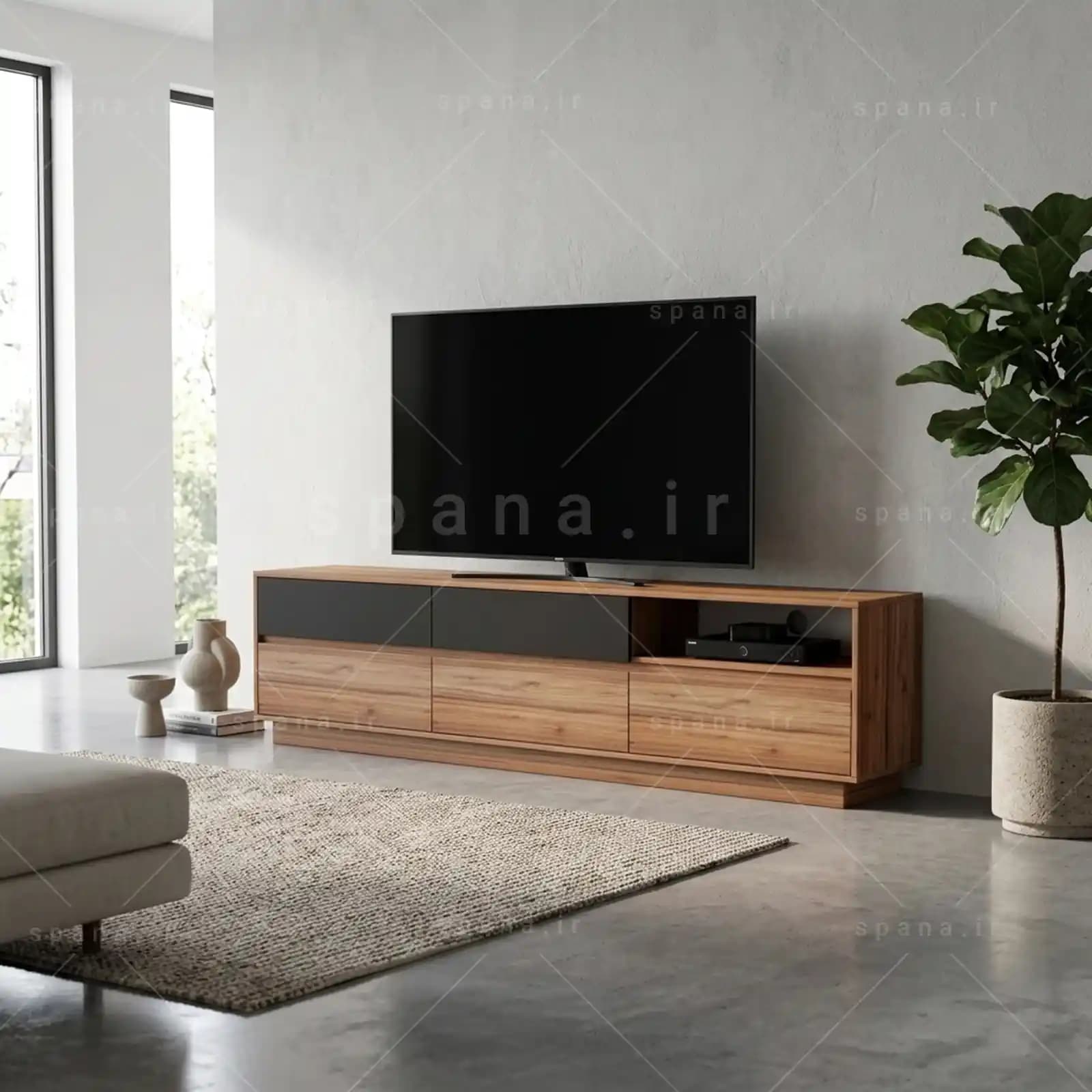 میز تلویزیون کد 115 طرح B – طول 200 — تصویر ۱۰