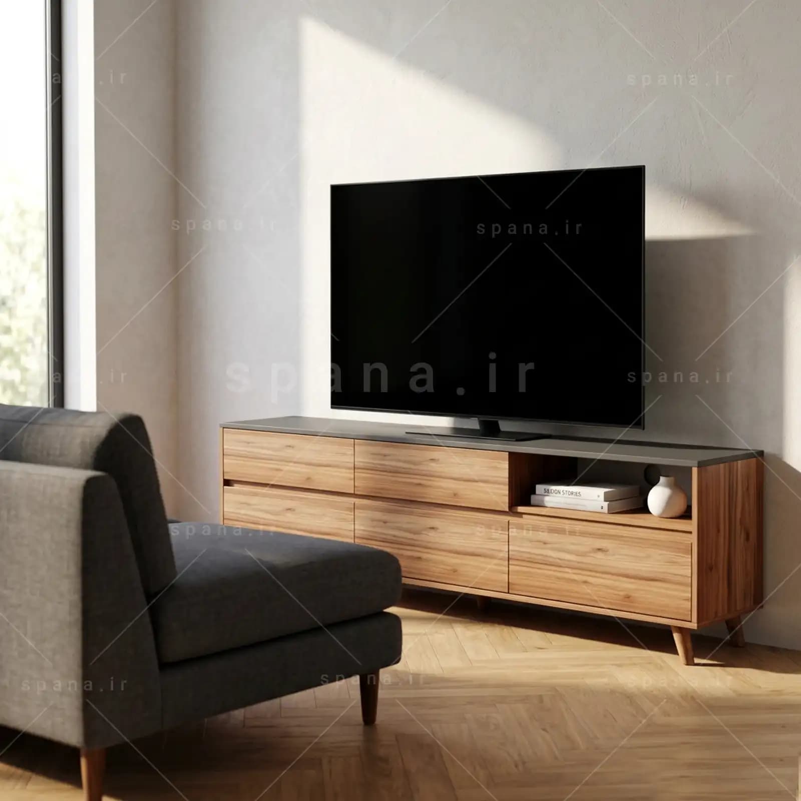 میز تلویزیون کد 110 طرح C – طول 200 — تصویر ۱۰
