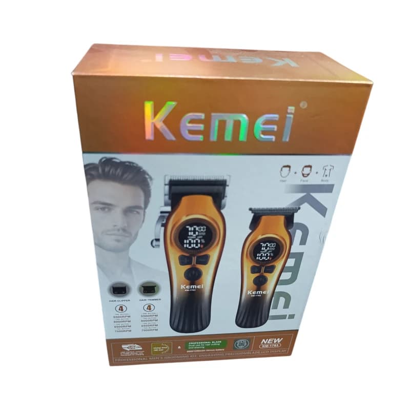 ماشین اصلاح موی سر و صورت شارژی کیمی مدل km-1783 — تصویر ۶