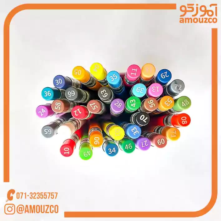 مداد رنگی اتودی سی کلاس مدل اورلست 36 رنگ — تصویر ۵