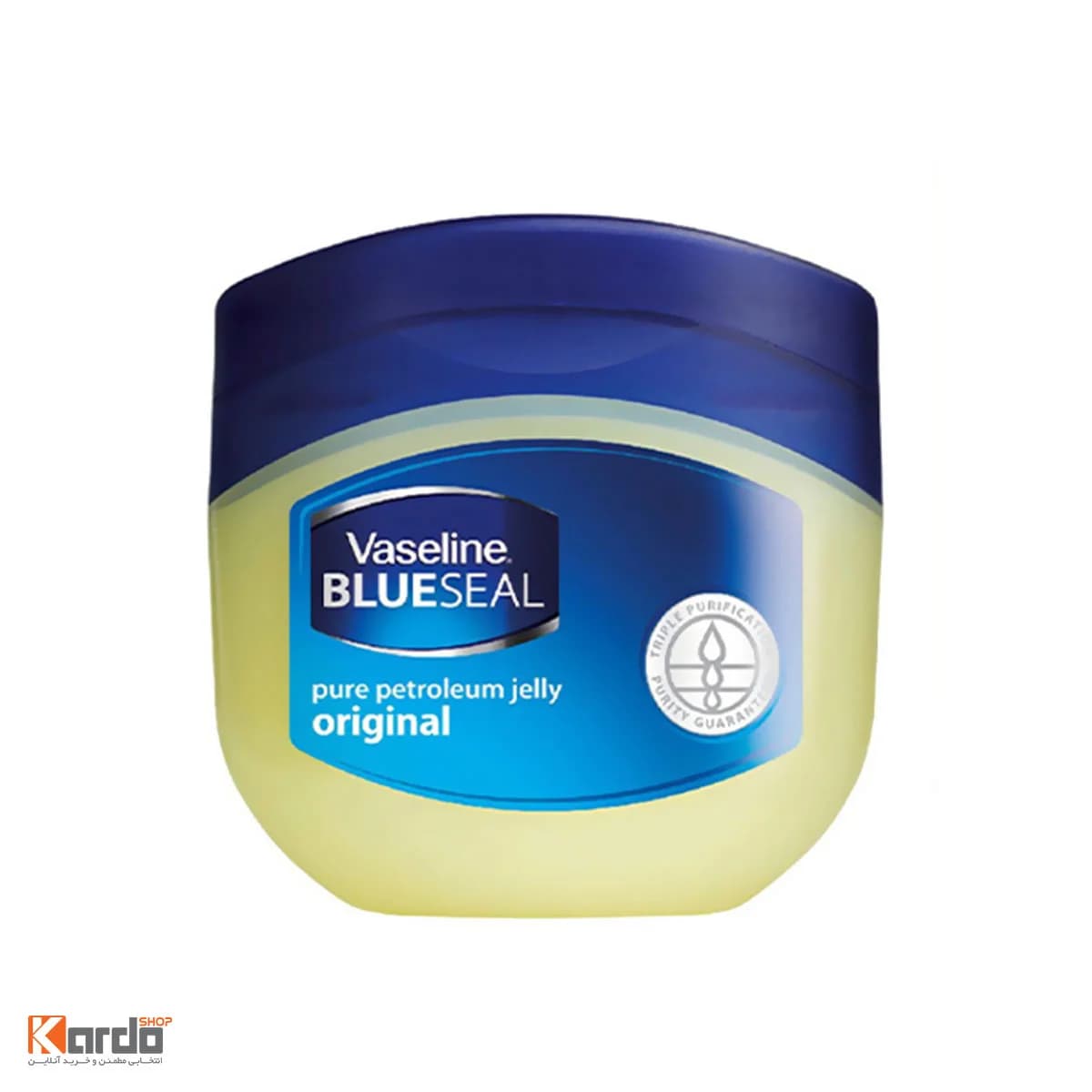 کرم نرم کننده پوست وازلین اورجینال Vaseline Blue Seal Original حجم 100 میلیلیتر