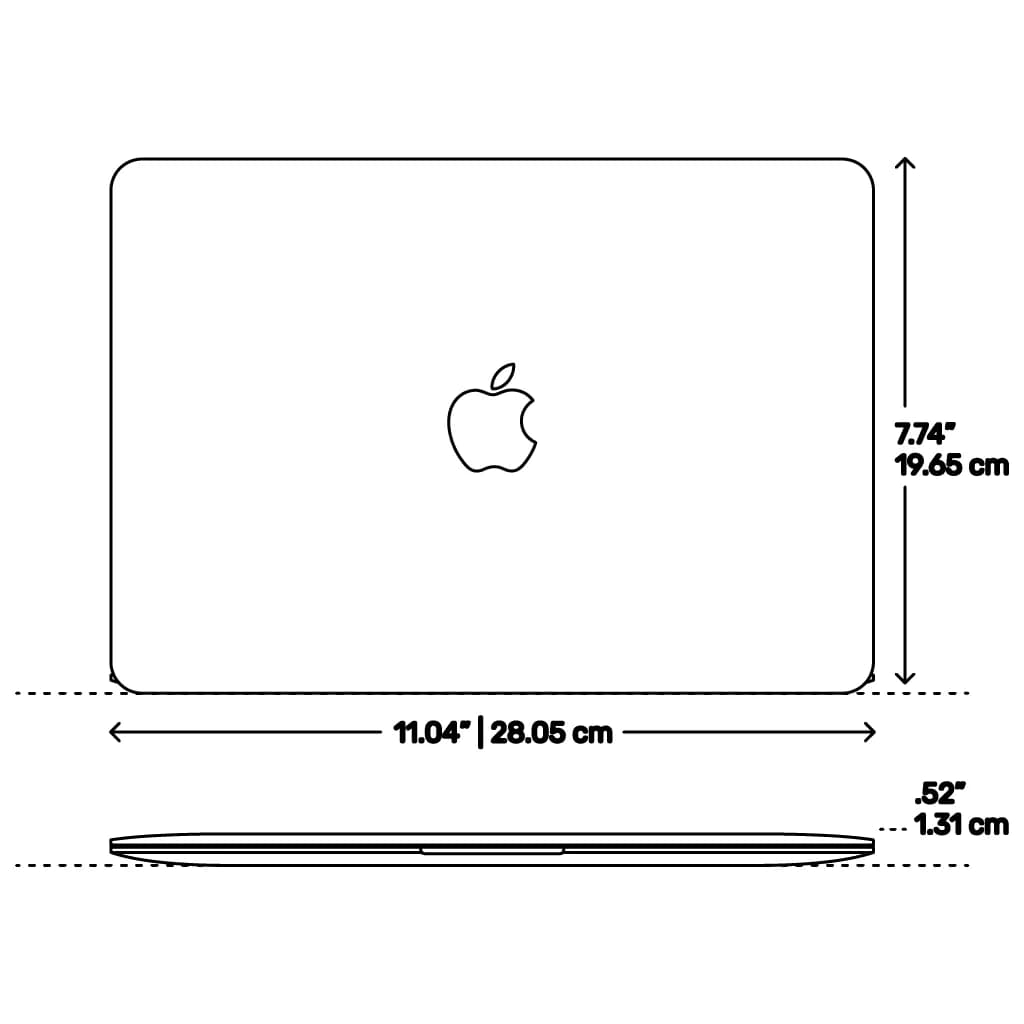 کاور محافظ چرم طبیعی دست ساز لپتاپ مک بوک اپل Apple MacBook (3rd Gen) مدل ماهان — تصویر ۲