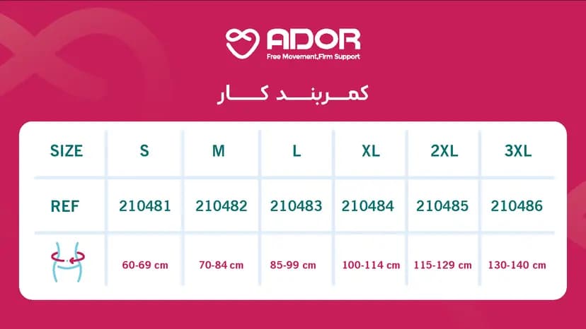 کمربند کار آدور — تصویر ۴