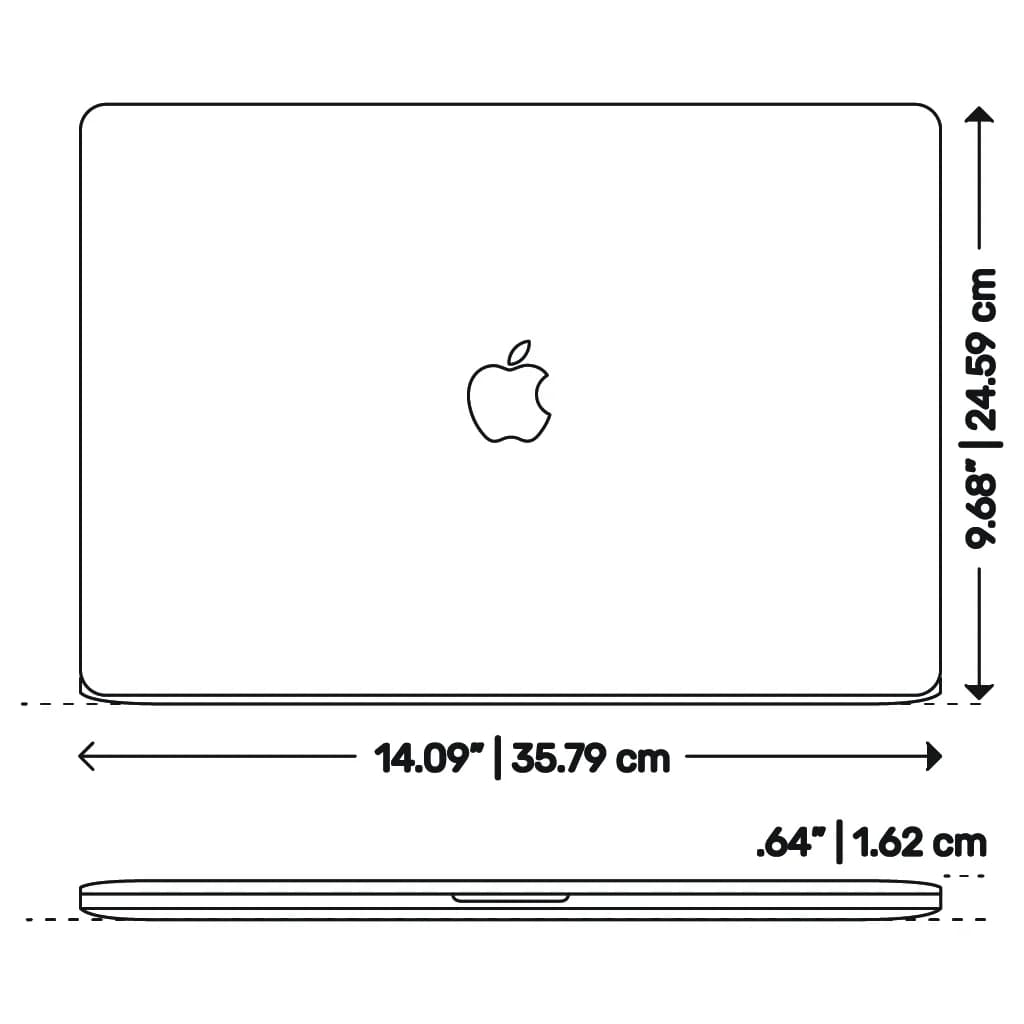 کاور محافظ چرم طبیعی دست ساز لپتاپ مک بوک پرو 16 اینچ اپل Apple MacBook Pro – 16” (5th Gen) مدل گرشا — تصویر ۱۱