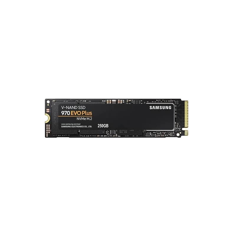 حافظه اس اس دی سامسونگ مدل Samsung 970 EVO Plus M.2 2280 NVMe 250GB — تصویر ۳