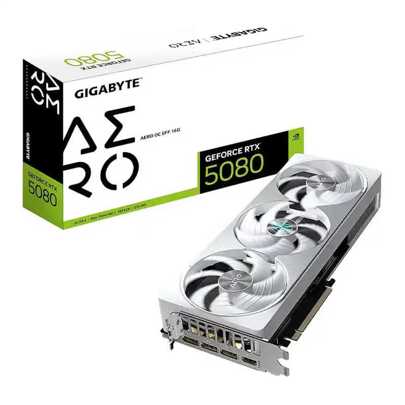 کارت گرافیک گیگابایت مدل GIGABYTE VGA GeForce RTX 5080 AERO OC SFF 16G — تصویر ۴