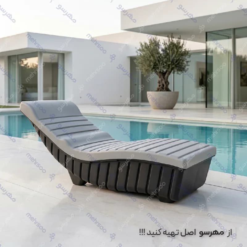 تخت استخر پلیمری ضخیم (ارتفاع بلند) — تصویر ۳