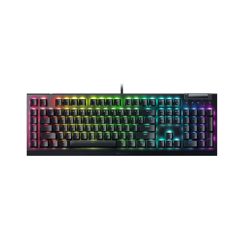 کیبورد مخصوص بازی ریزر مدل Blackwidow V4X Green switch — تصویر ۸