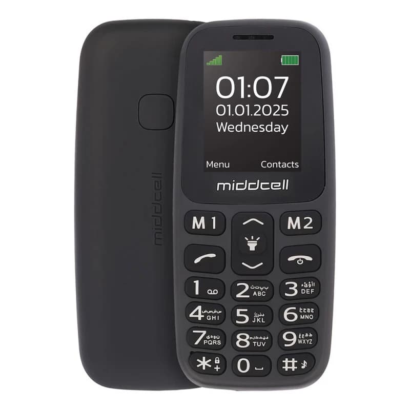 گوشی موبایل Middcell M107 با گارانتی 18 ماهه شرکتی — تصویر ۹