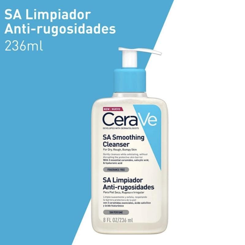 ژل شستشو سراوی SA Smoothing Cleanser حجم 236/473 میلی لیتر — تصویر ۳