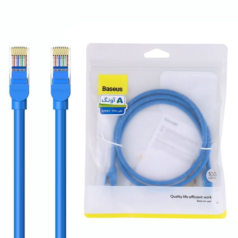کابل شبکه 1 متری باسئوس Baseus High Speed CAT6 PCWL-A B00133204311 — تصویر ۸