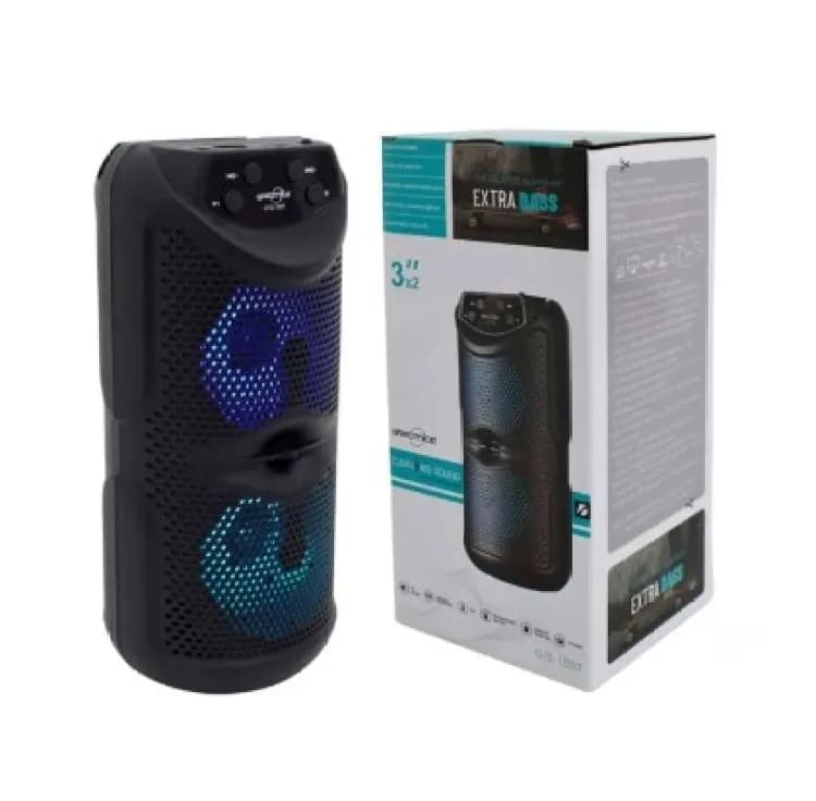 اسپیکر بلوتوثی gts 1557 قابل حمل دو بانده — تصویر ۶