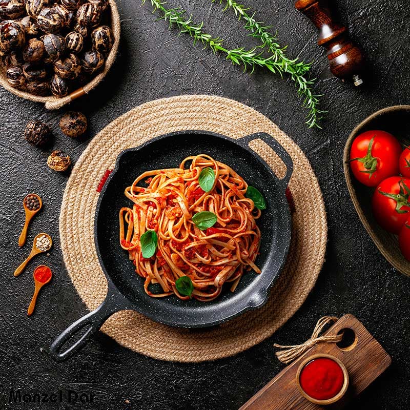 تابه چدن نالینو مدل Enzo سایز 24 — تصویر ۶