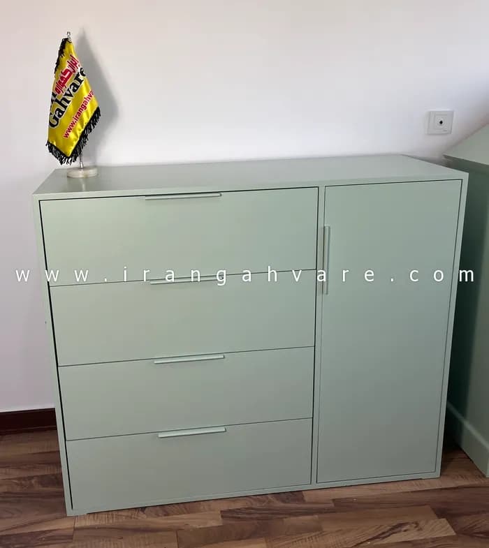 دراور بزرگ با ٤ كشو كمد كنارى عرض ١٢٠ و ارتفاع ١٠٠ — تصویر ۲