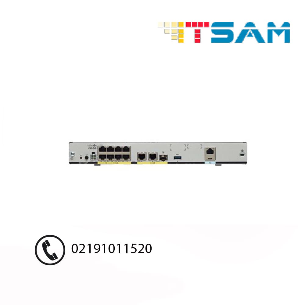 روتر شبکه اورجینال CISCO C1111-8P — تصویر ۲