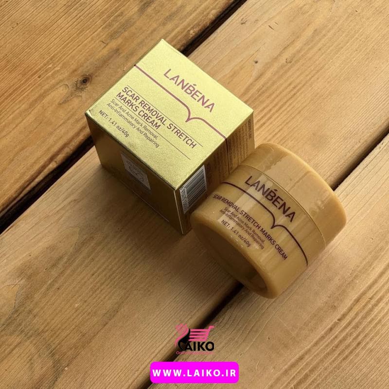 کرم ضد اسکار و استرچ مارک لانبنا حجم ۴۰ گرم — تصویر ۲