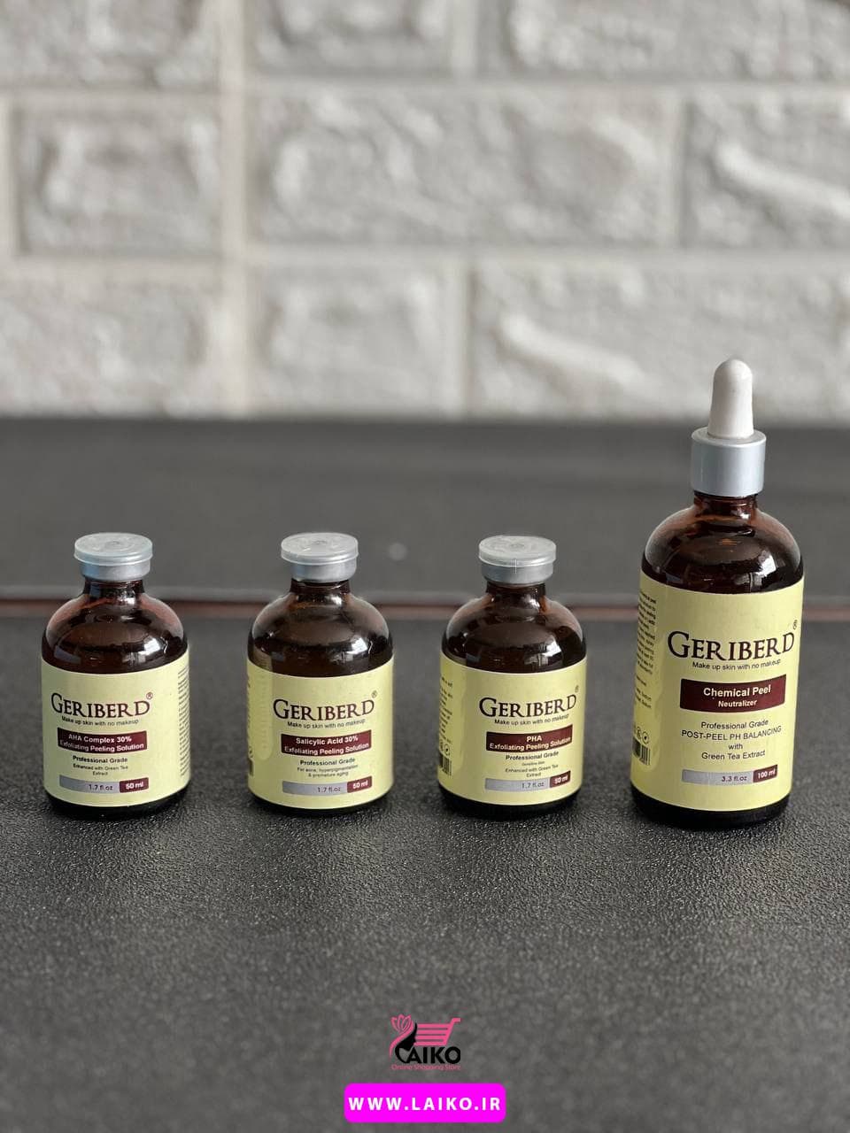 پک اسیدتراپی گریبرد همراه محلول خنثیکننده GERIBERD — تصویر ۵