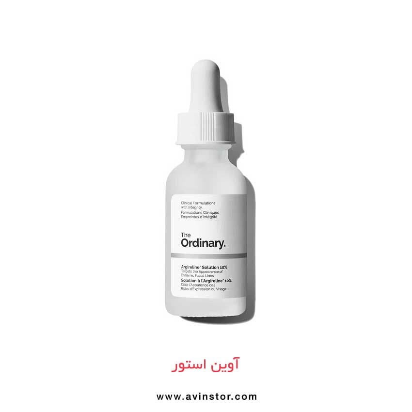 سرم اوردینری آرژیرلین ۱۰% ضدچروک و پر کننده خطوط صورت و دور چشم The Ordinary Argireline Solution 10% — تصویر ۹