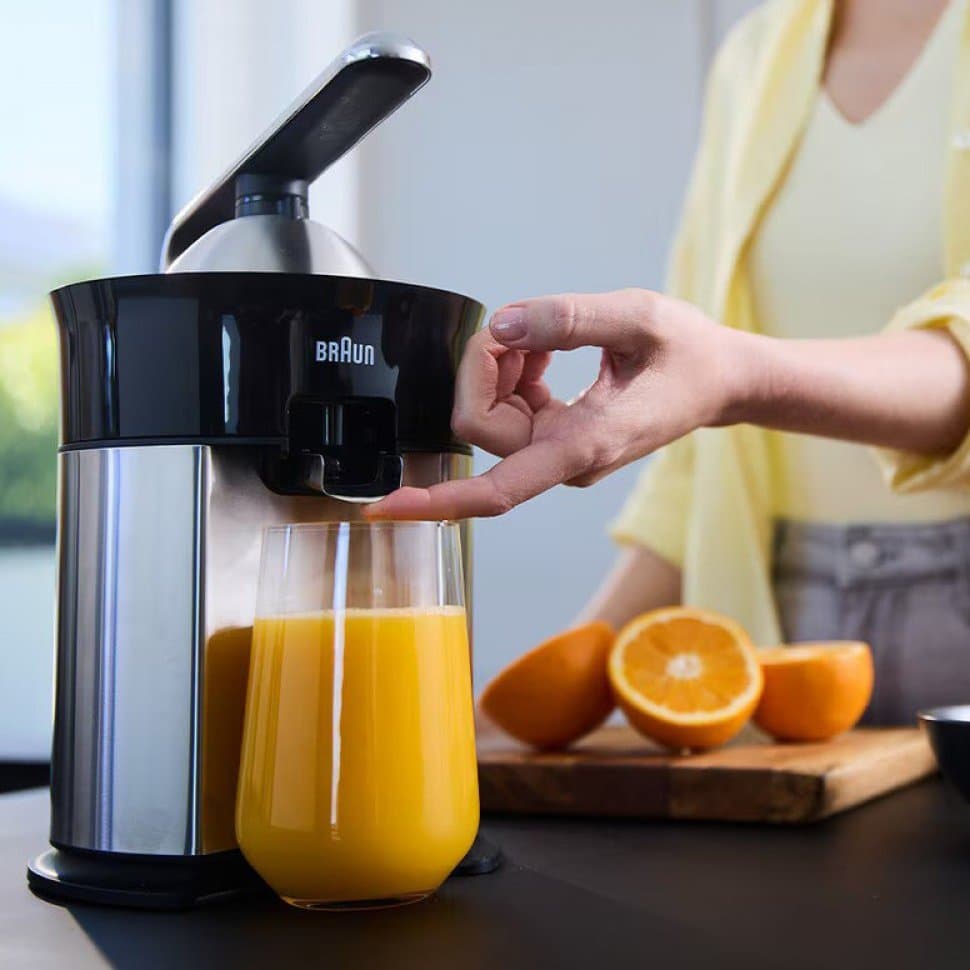 آب مرکبات گیری براون CJ7050 استیل 0.5 لیتری 160 وات — تصویر ۹