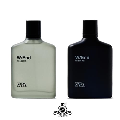 ادکلن 2قلو مردانه زارا ZARA W/END TILL 8.00 PM W/END TILL 3:00 AM — تصویر ۲