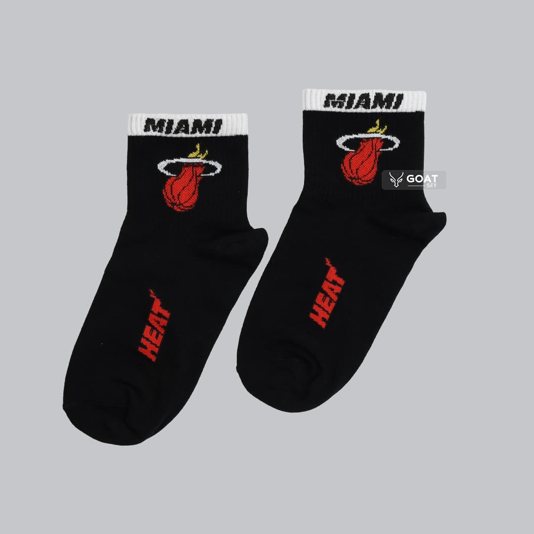 جوراب ساق کوتاه اسپرت بسکتبالی MIAMI — تصویر ۳