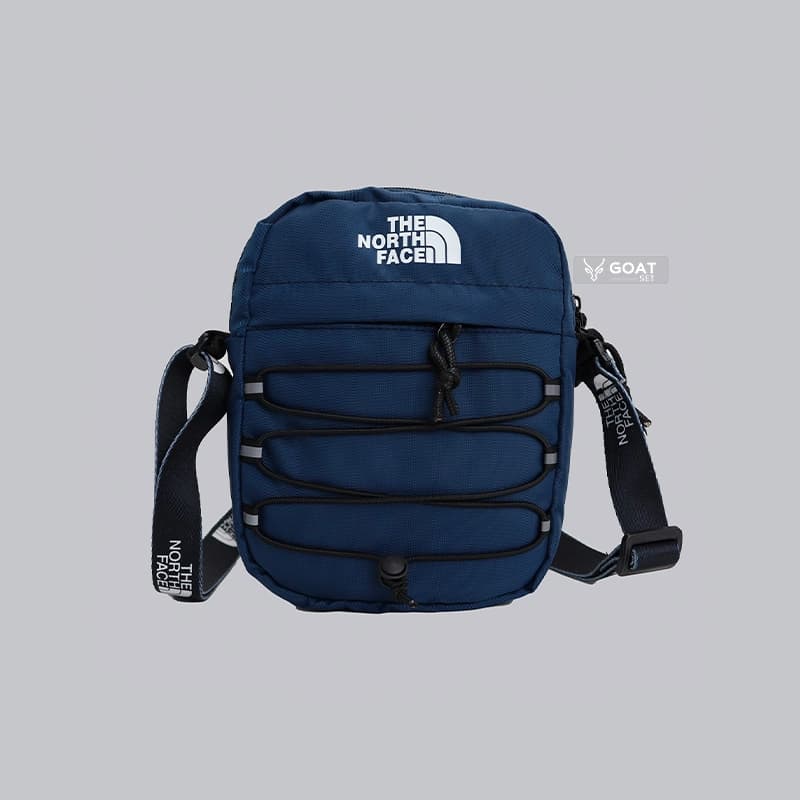 کیف یک طرفه اسپرت برزنتی سورمه ای the north face — تصویر ۶